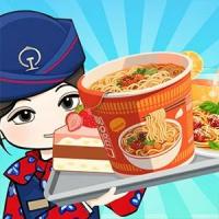 Food Truck Chef Cooking